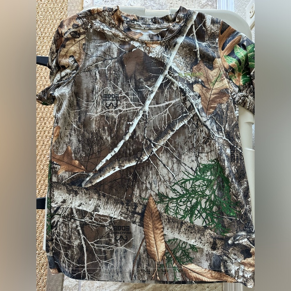 Magellan outdoors mesh camo shirt